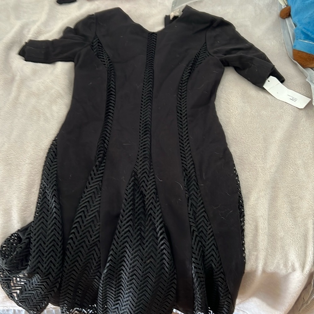 NWTLace insert panel Lela rose dress